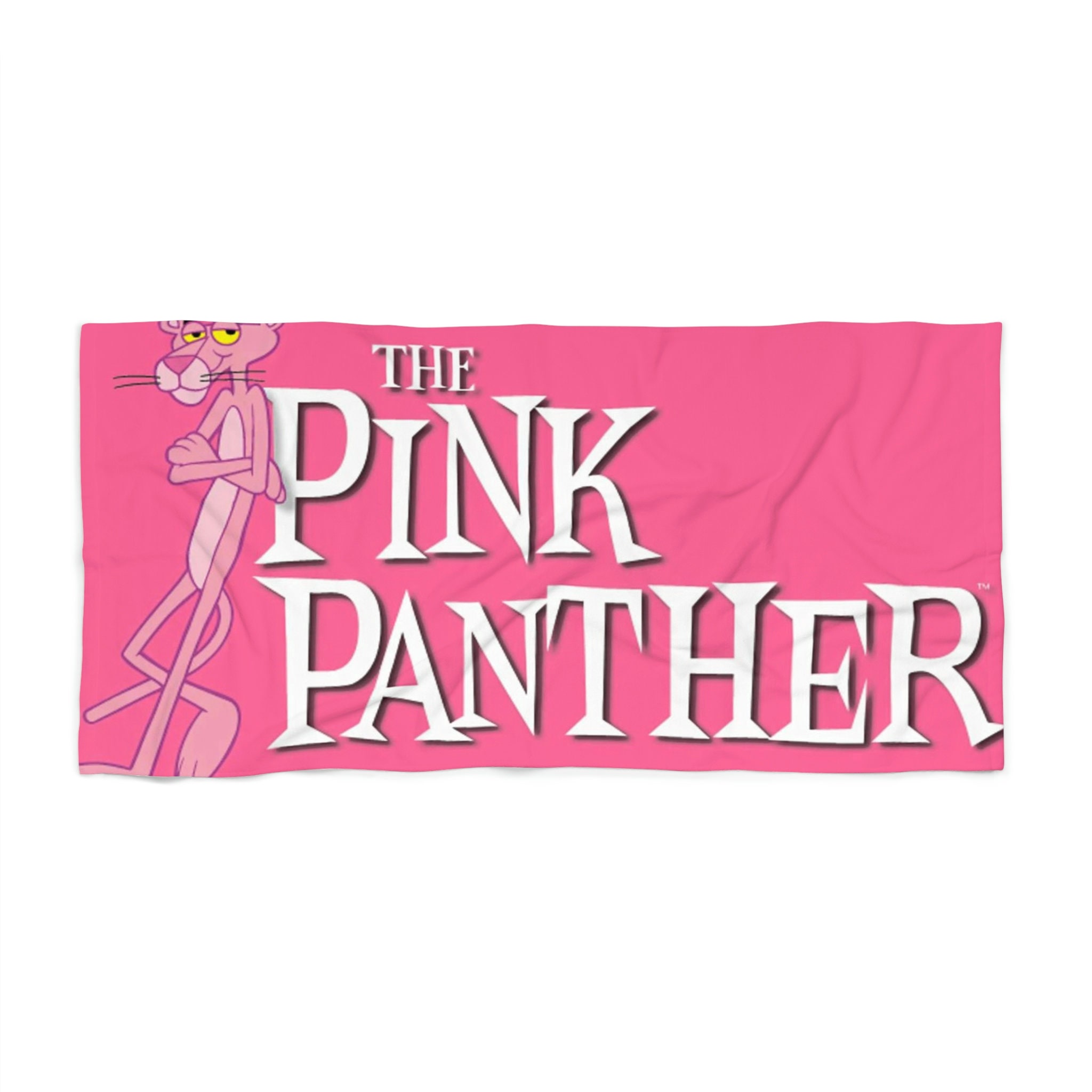 The Pink Panther Beach Towel
