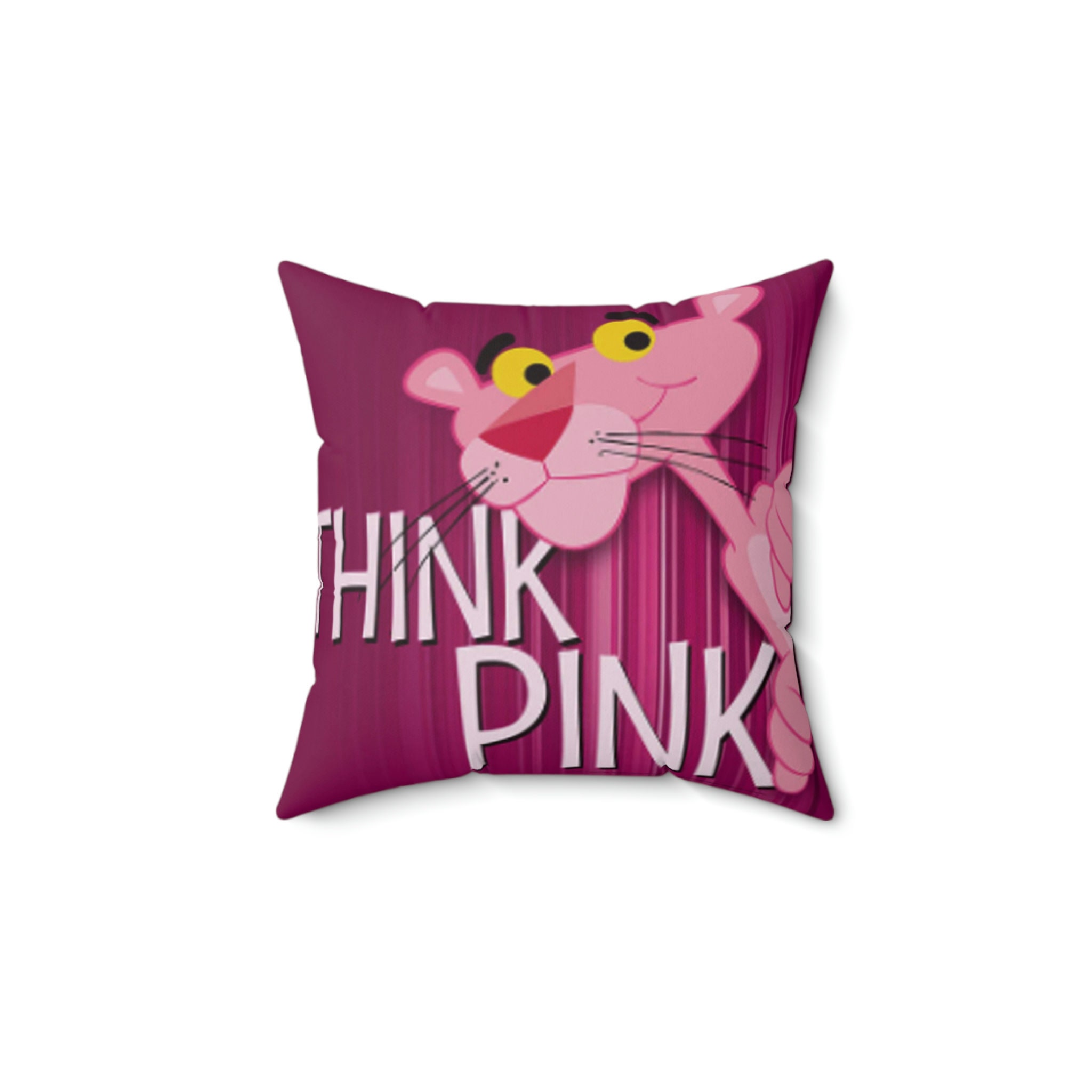 The Pink Panther Pillow Etsy