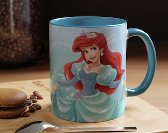 Taza de café de la princesa Ariel