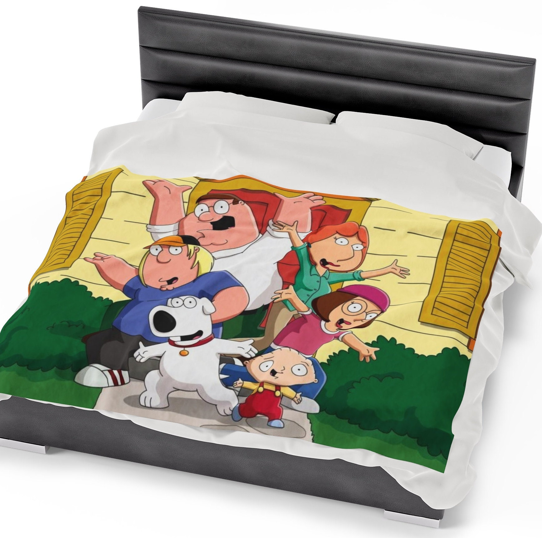 Discover Family Guy Plush Fleece Blanket