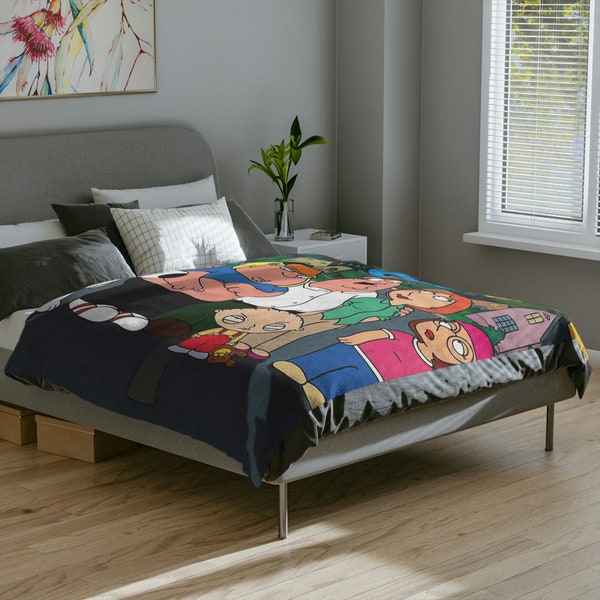 Family Guy Throw Blanket Etsy