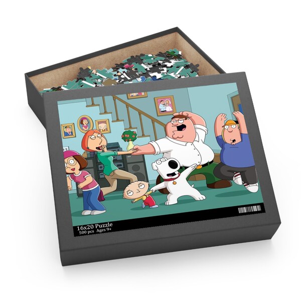 Family Guy Jigsaw Puzzle Etsy