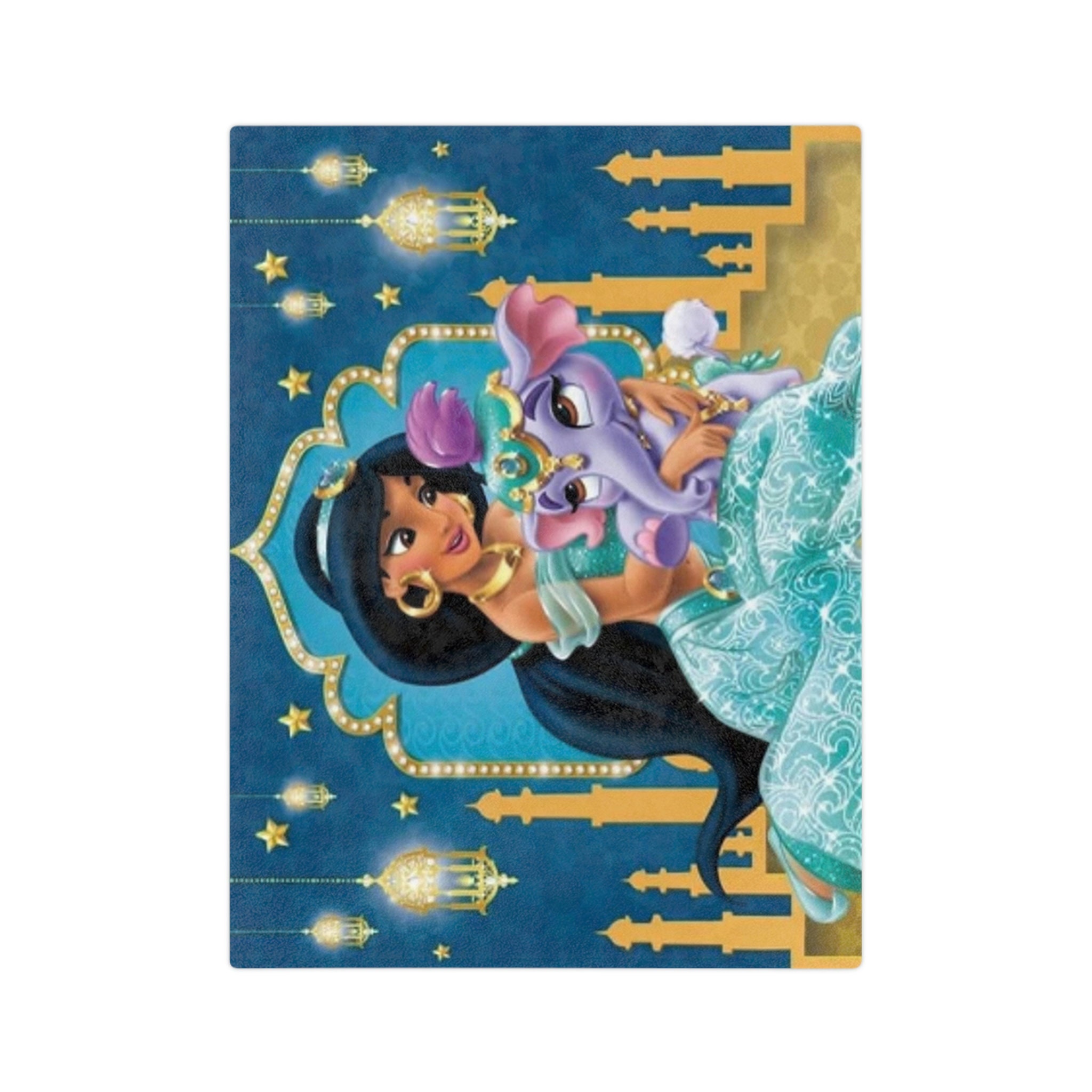 New Princess Jasmine Blanket Etsy