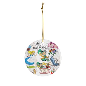 Alice in Wonderland Christmas Ornament