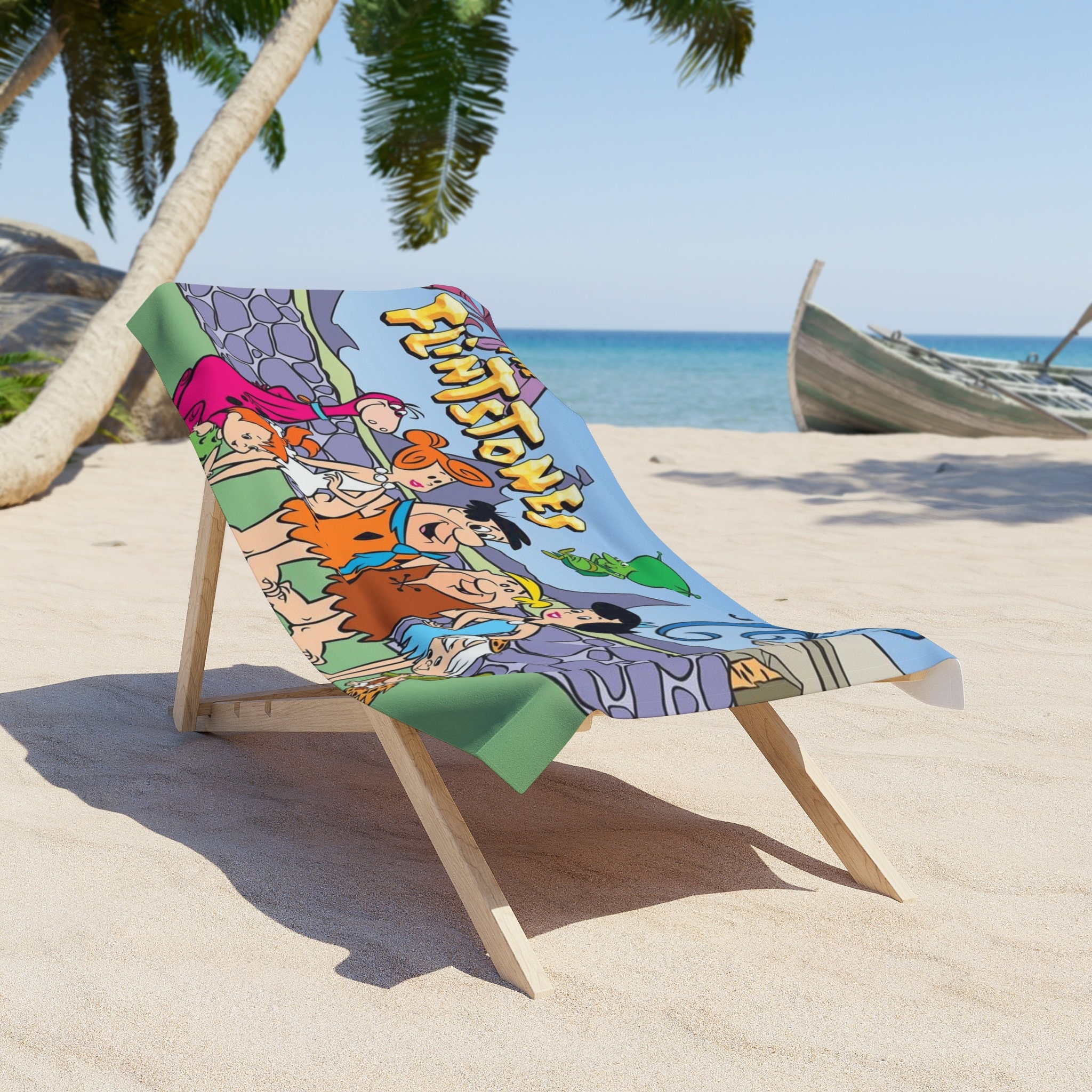 The Flintstones Beach Towel !