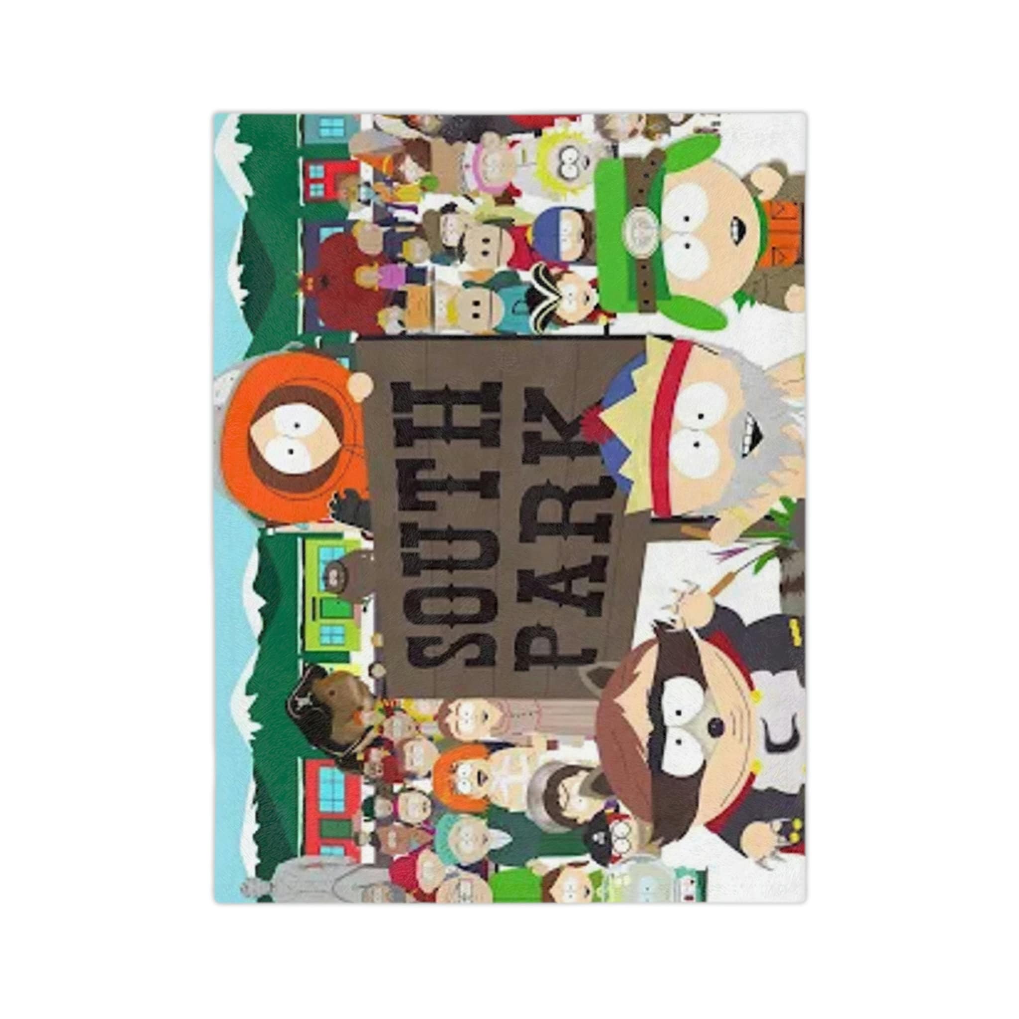 New South Park Blanket Classic Edition Etsy
