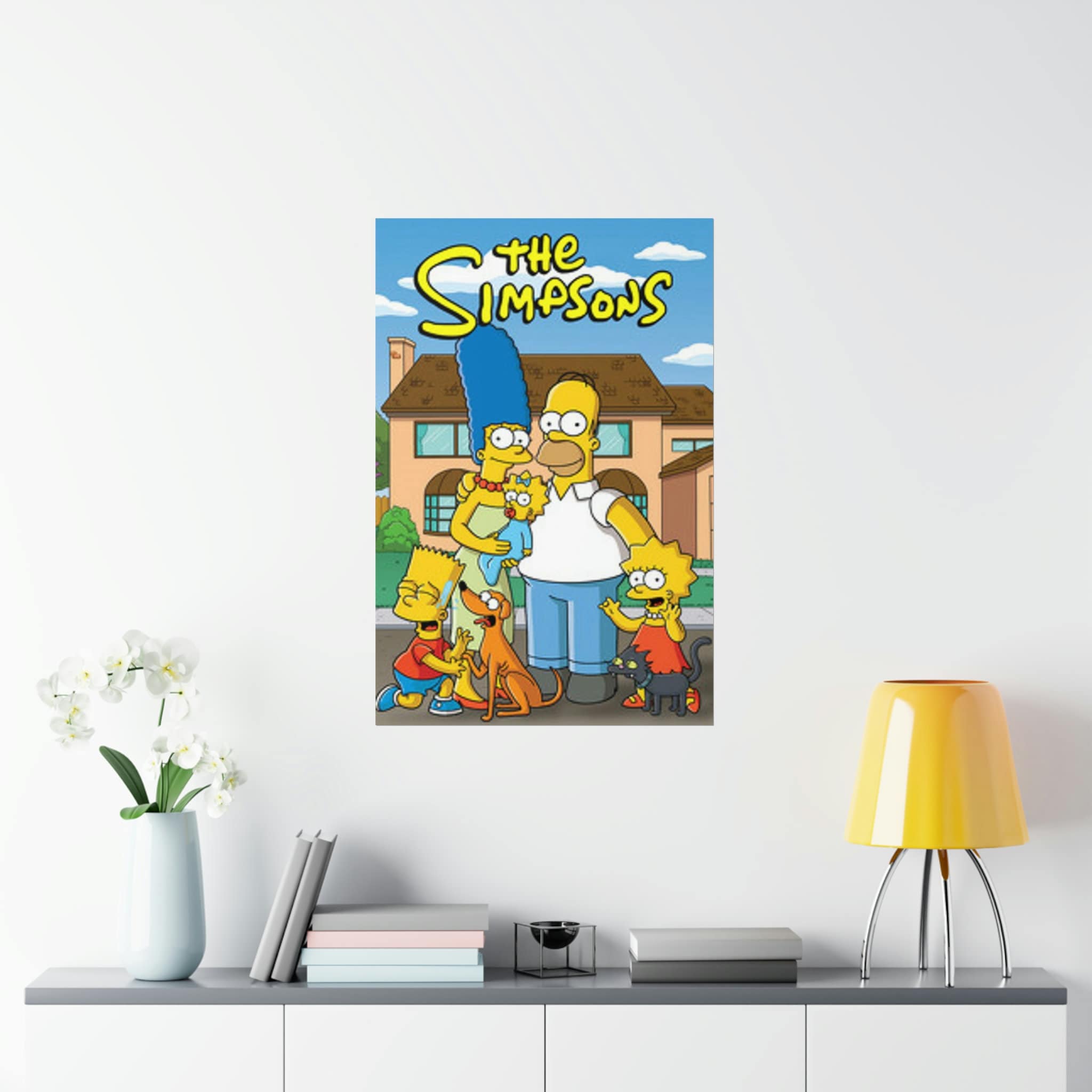 The Simpsons Poster - Etsy