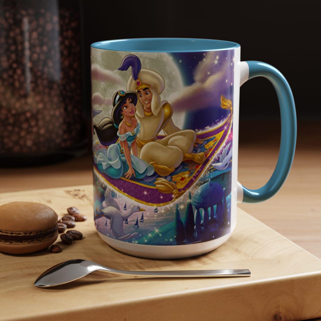 Aladdin Coffee Mug (15 Oz) - Etsy