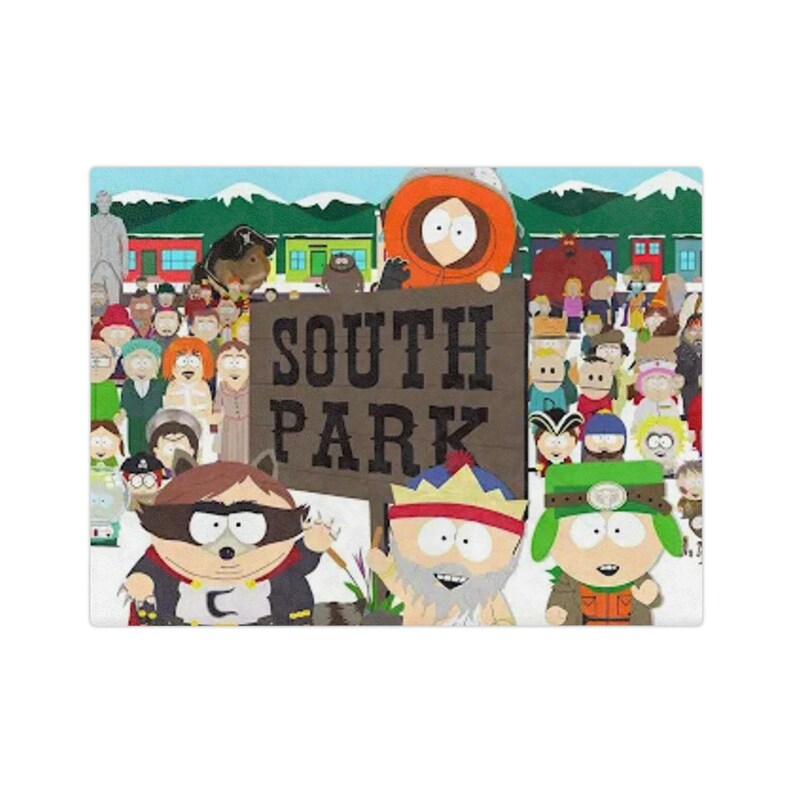 New South Park Blanket Classic Edition Etsy