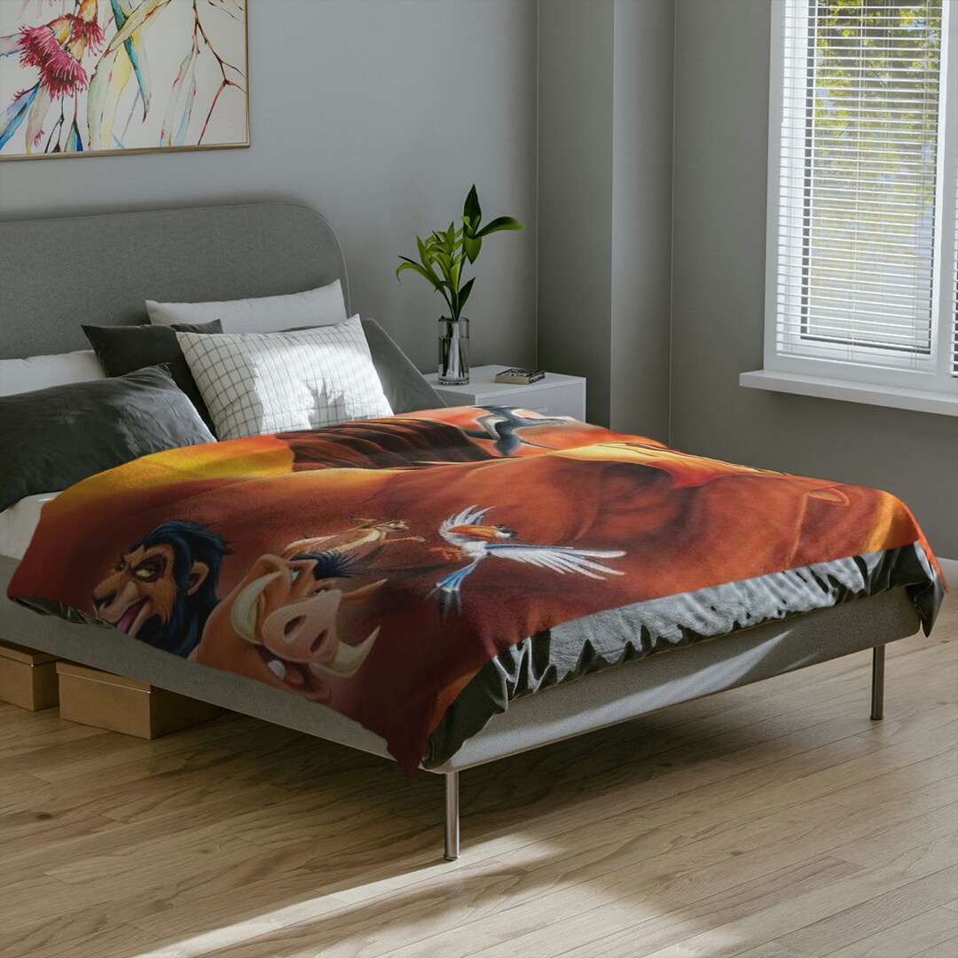 New Simba Lion King Blanket - Etsy