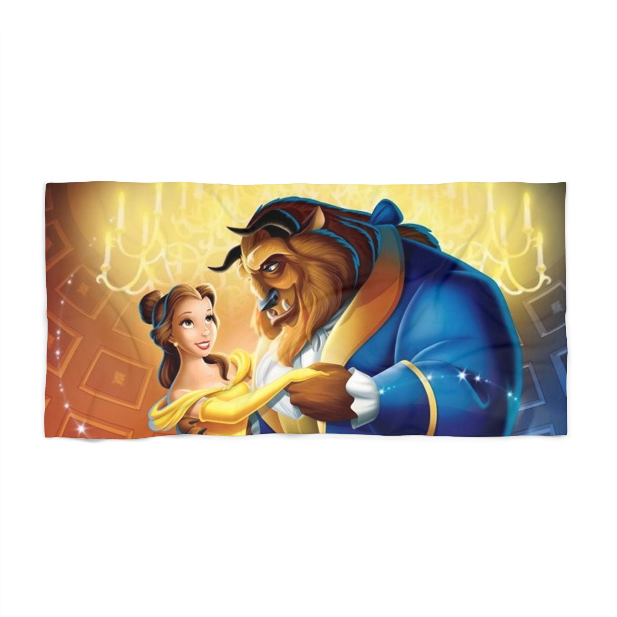 美女と野獣ビーチタオル - Etsy 日本