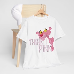 New Pink Panther Cotton Tee Shirt