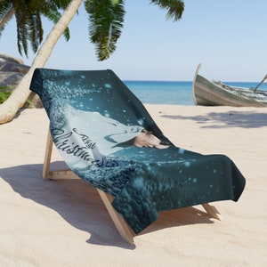 エルビスプレスリー　ビーチタオル(新品未使用） Elvis Presley Beach Towel - Etsy