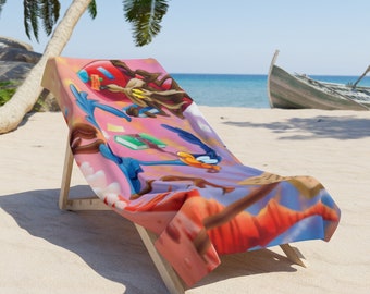 New Road Runner & Coyote Beach Towel