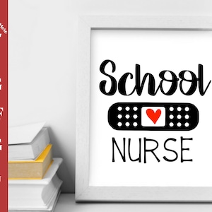 School Nurse svg cut file, funny Nurse svg Nurselife t-shirt idea The boo boo crew svg nurse appreciation svg Nurse day svg nurse&#39;s week svg