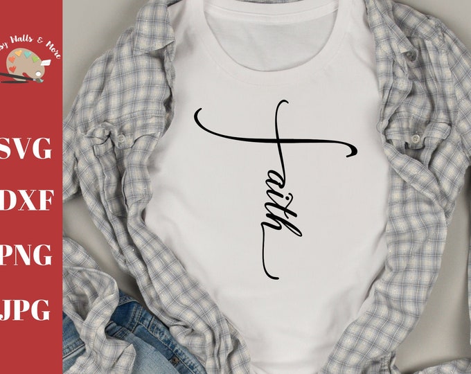 Jesus Svg CUT File, Jesus Cross Svg Christian Faith Cross Svg File ...