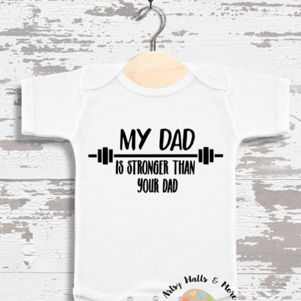 My Dad is Stronger Than Your Dad Etsy