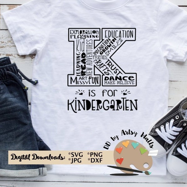 Kindergarten T Shirt - Etsy