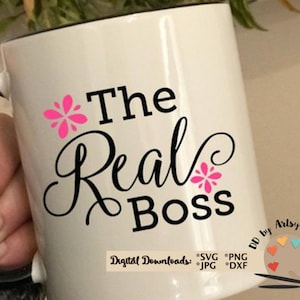 Día de los Profesionales Administrativos SVG CUT archivo El Día del Secretario del Jefe Real svg para la camiseta taza de café taza de la calcomanía gerente de oficina silueta de regalo