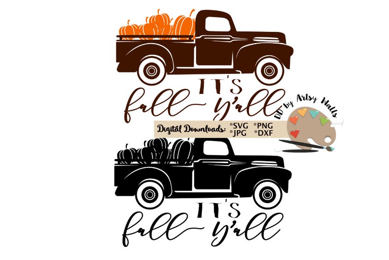 Free Free 268 Truck With Pumpkins Svg Free SVG PNG EPS DXF File