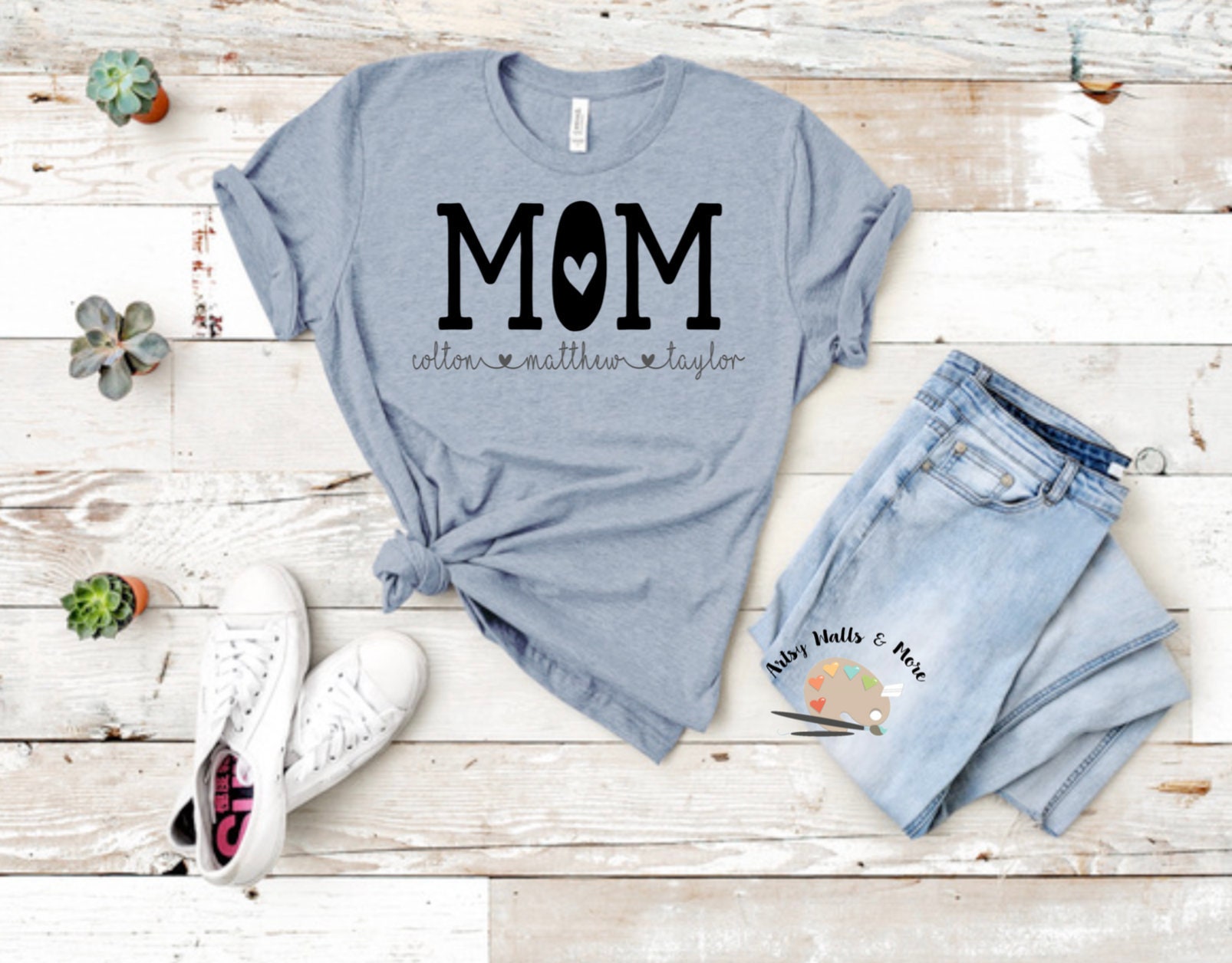 Download Custom Svg File Mom And Children S Names Svg Cut File Etsy
