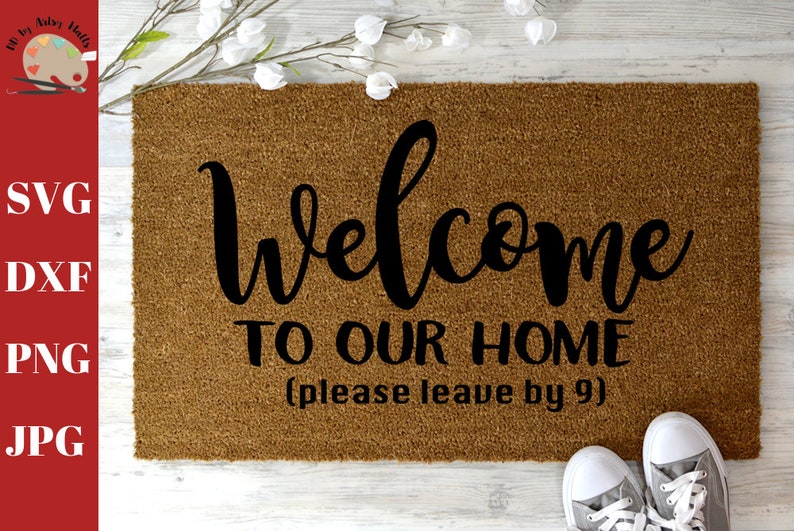 Free Free 123 Svg Cut Files Welcome To Our Home Svg Free SVG PNG EPS DXF File