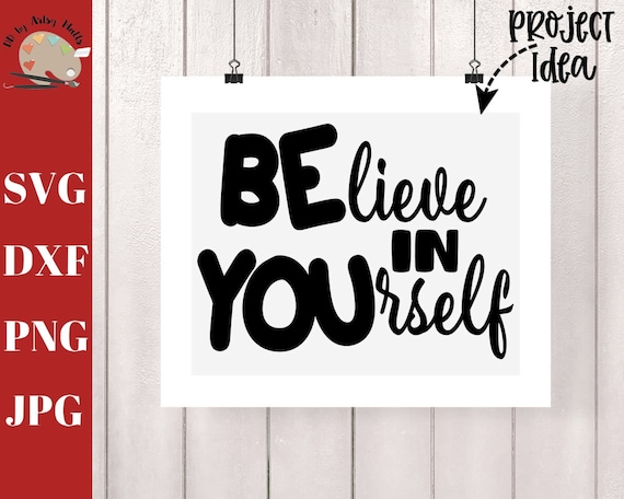 Believe in Yourself School Wall Decor