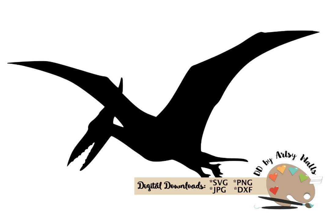 Pterodactyl dinosaur silhouette #AD , #Affiliate, #Sponsored, #silhouette,  #dinosaur, #Pterodactyl