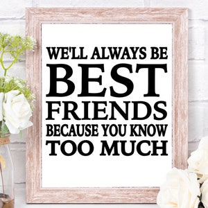 Best Friends Svg Bundle Friend Quote Best Friends Saying - Etsy