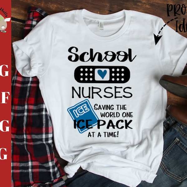 School Nurse svg cut file, funny Nurse svg Nurselife t-shirt idea The boo boo crew svg nurse appreciation svg Nurse day svg nurse's week svg