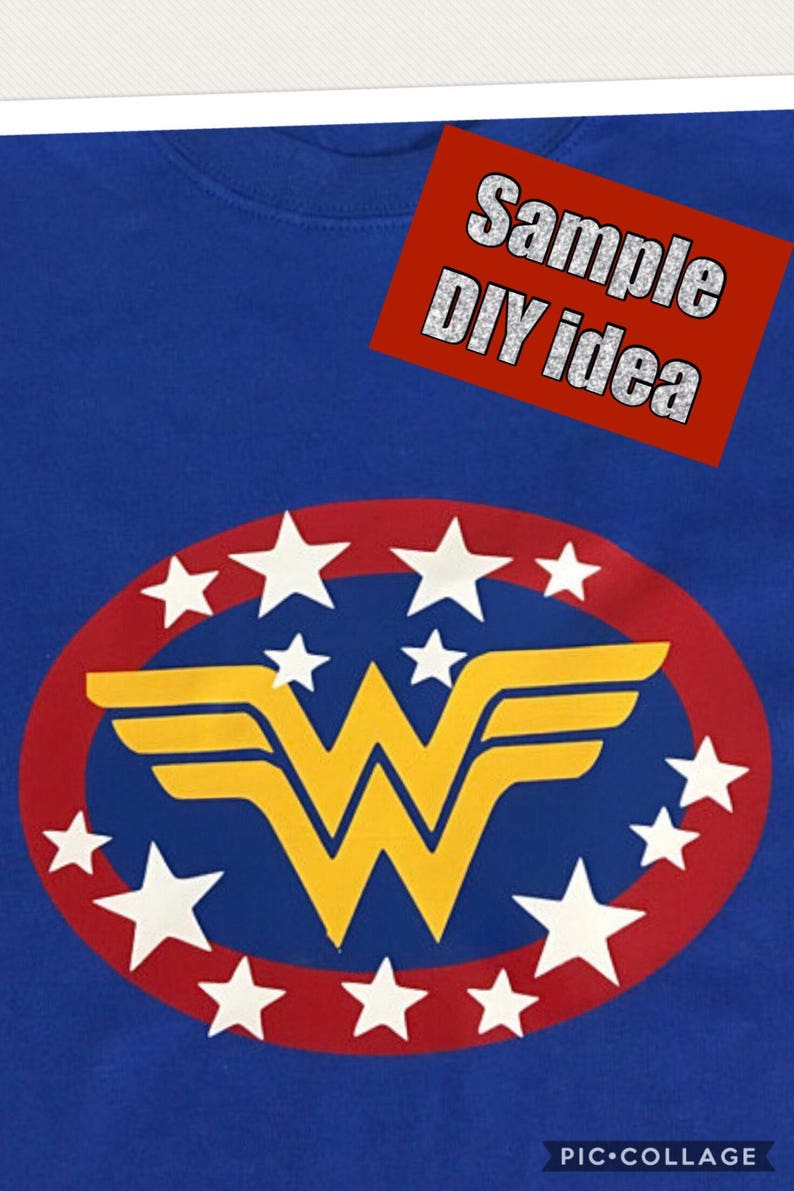 Download Wonder Woman Super Hero SVG PNG Jpg clipart cut file for | Etsy
