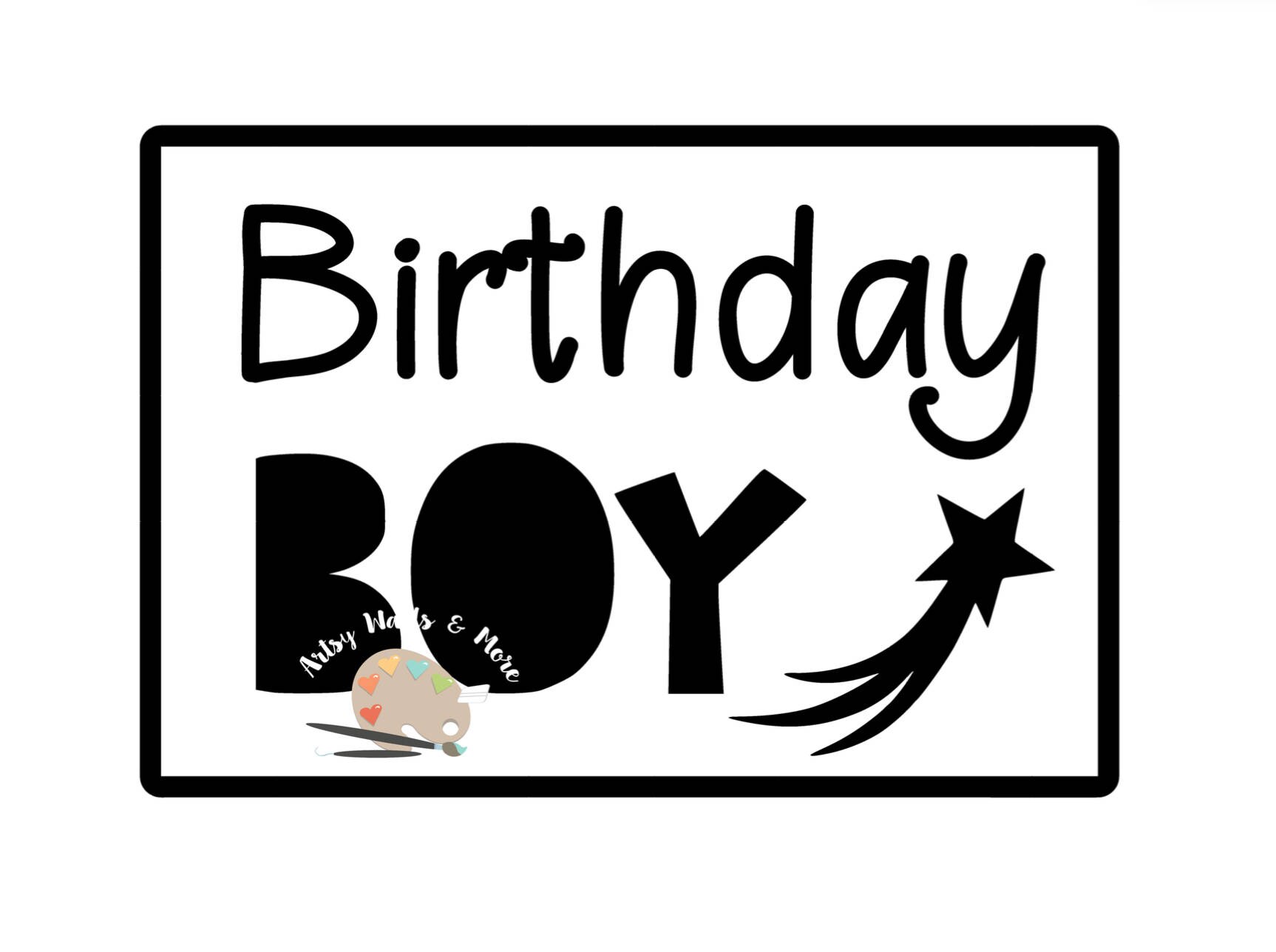 Download Birthday boy SVG CUT file digital download boy birthday | Etsy
