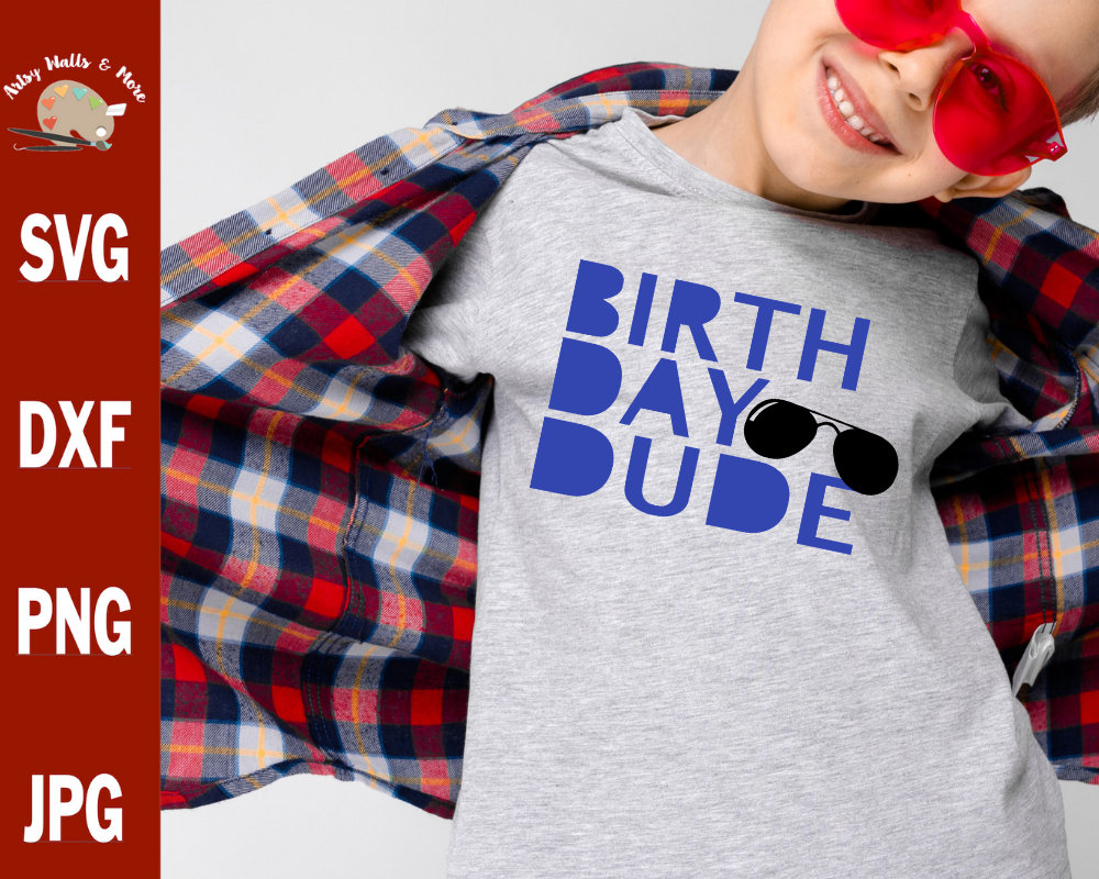 Download Birthday dude sunglasses SVG png jpg CUT file digital | Etsy