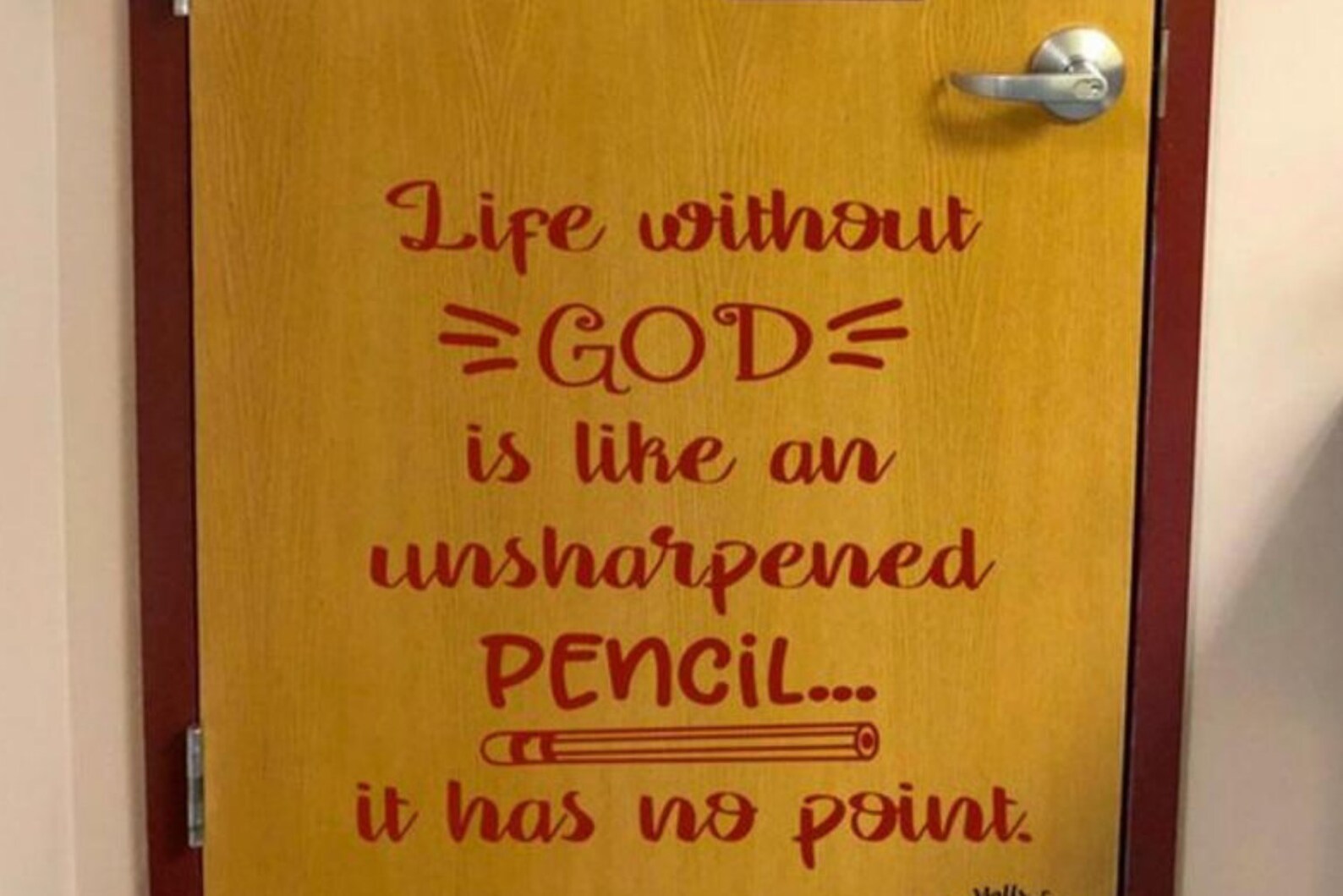 Life Without God is Like an Unsharpened Pencil It Has No Point | Etsy