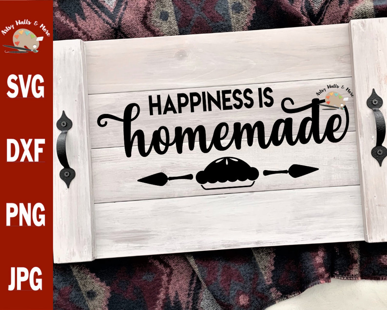 Download Happiness is homemade svg CUT file with apple pie svg ...