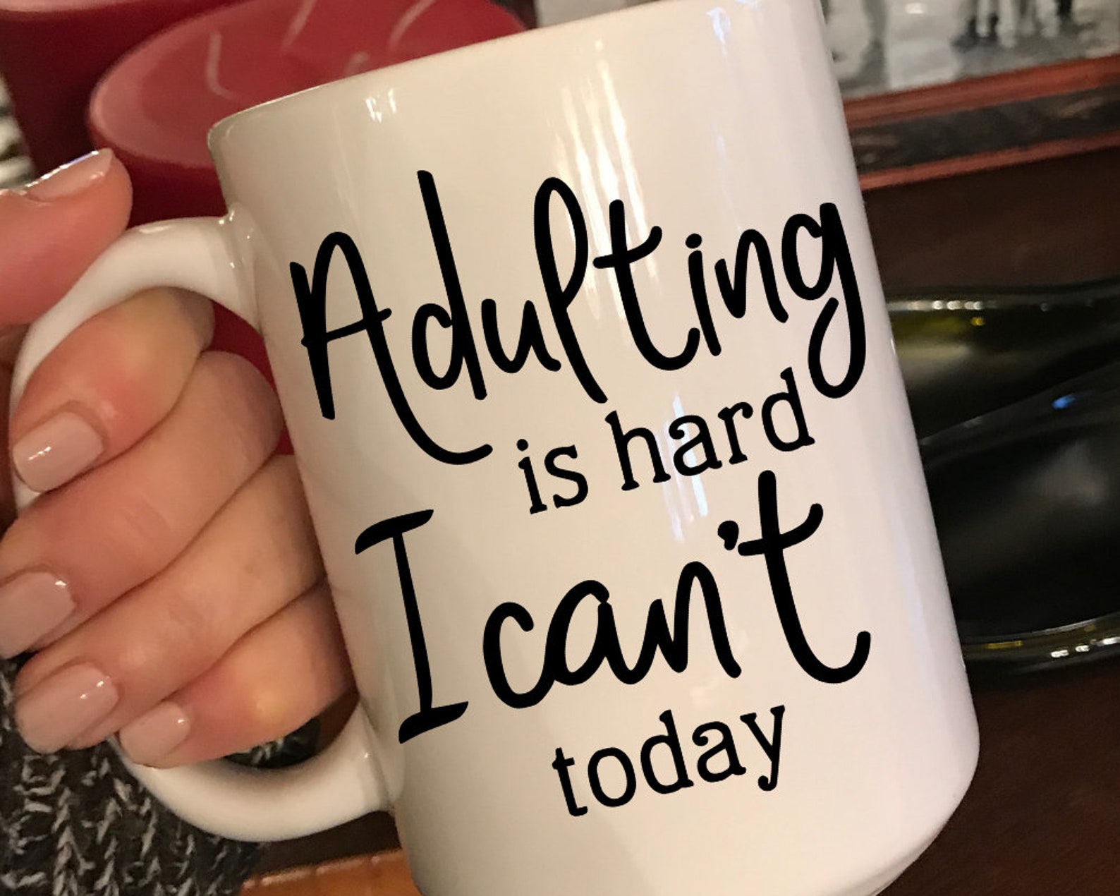 Adulting is Hard I Can't Today I Can't Adult Today - Etsy