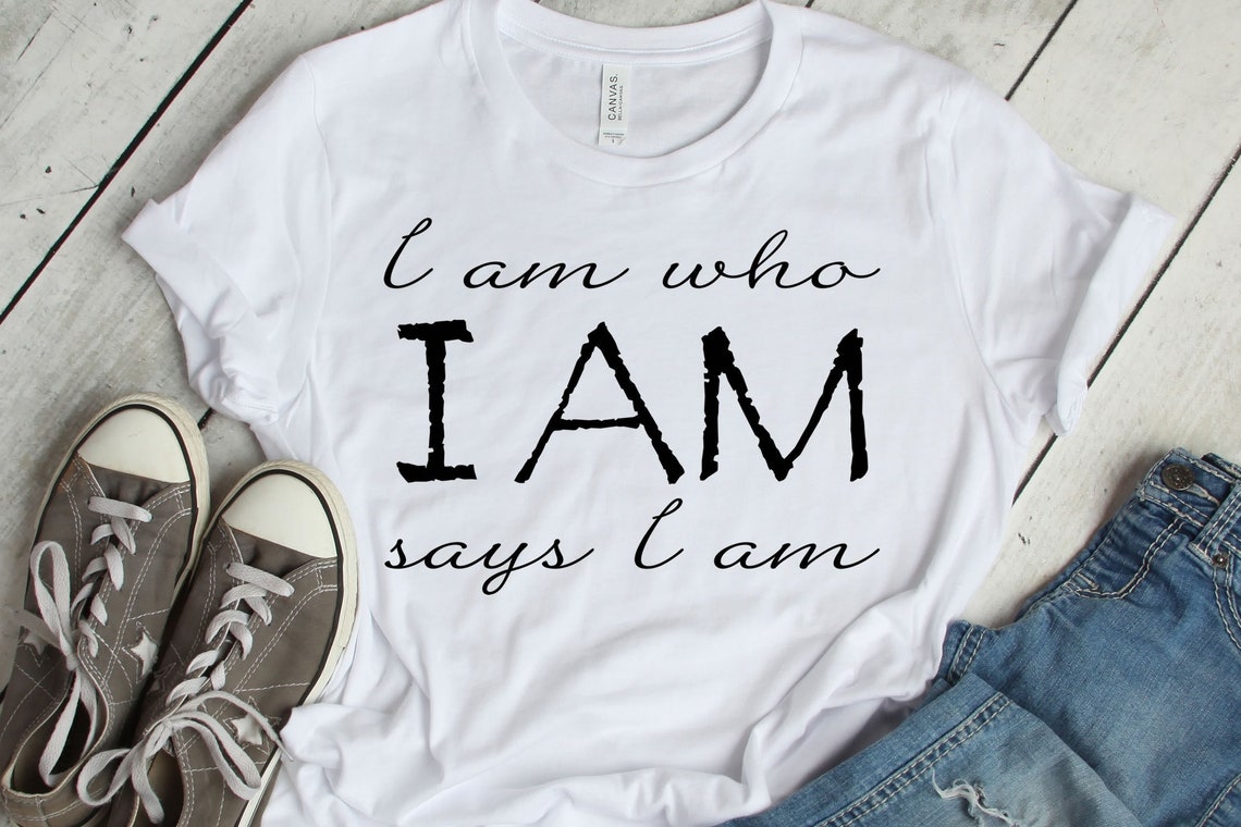 I Am Who I Am Says I Am Svg CUT File Svg Dxf Png Svg Decal | Etsy