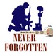 Never Forgotten SVG CUT File Kneeling Soldier Svg Memorial Day Svg File ...