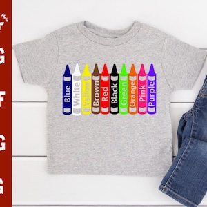Crayons svg Colors svg CUT file svg dxf png jpg, Teacher svg School design svg, color word crayons svg cut file, diy crayon decals svg dxf