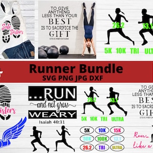 Running quotes svg Bundle, Running svg, DIY runner gifts svg png jpg dxf files, runner svg, runner shirt svg, runner race decal svg