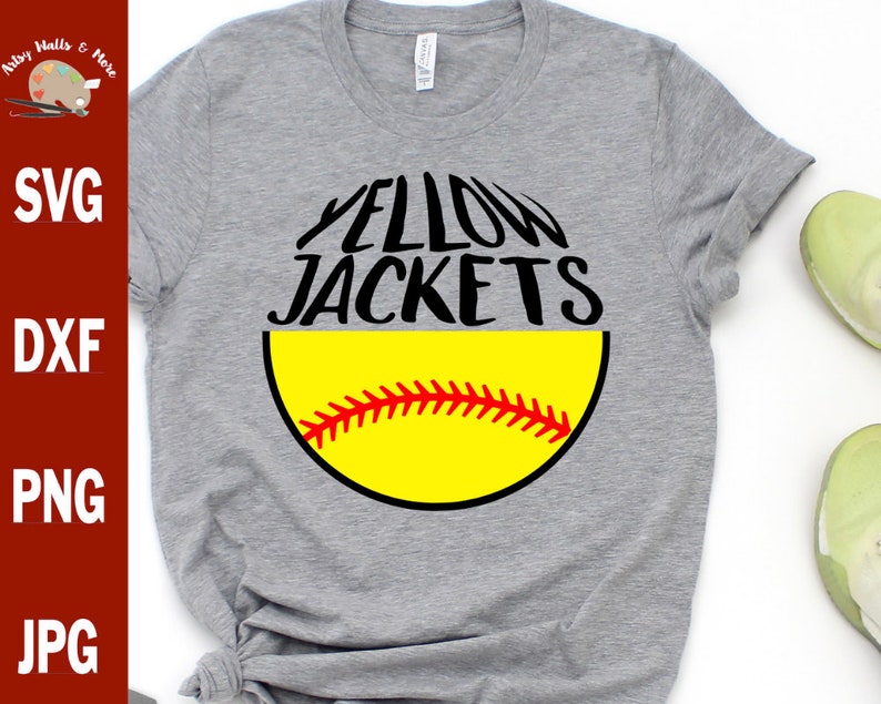 Download Yellow Jackets SVG softball svg CUT file Yellow jackets | Etsy