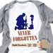 Never Forgotten SVG CUT File Kneeling Soldier Svg Memorial Day Svg File ...