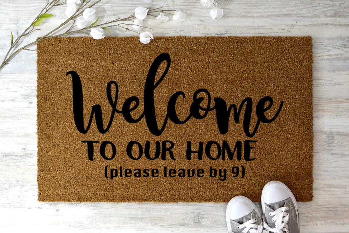 Welcome to Our Home Please Leave by 9 Svg CUT File Svg Dxf Png Jpg ...