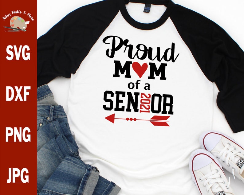 Download Proud mom of a 2021 Senior svg cut file mom of a graduate ...