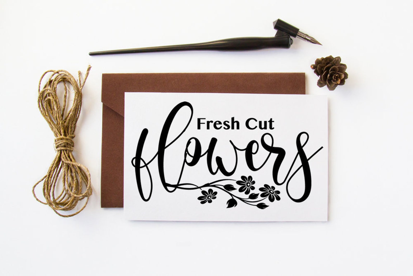 Fresh Cut Flowers Svg CUT File Svg Dxf Png Jpg Flowers Svg Etsy