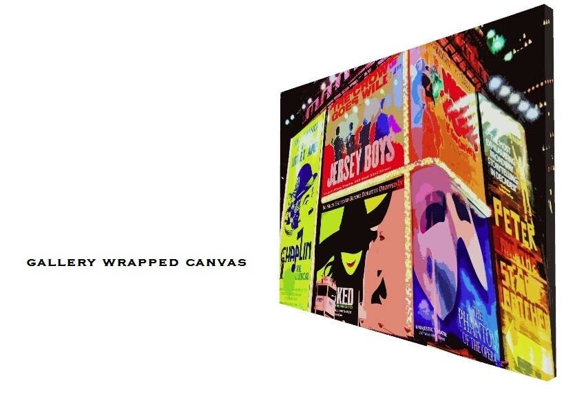 Broadway Times Square Wall Decor Print or Canvas Broadway Etsy
