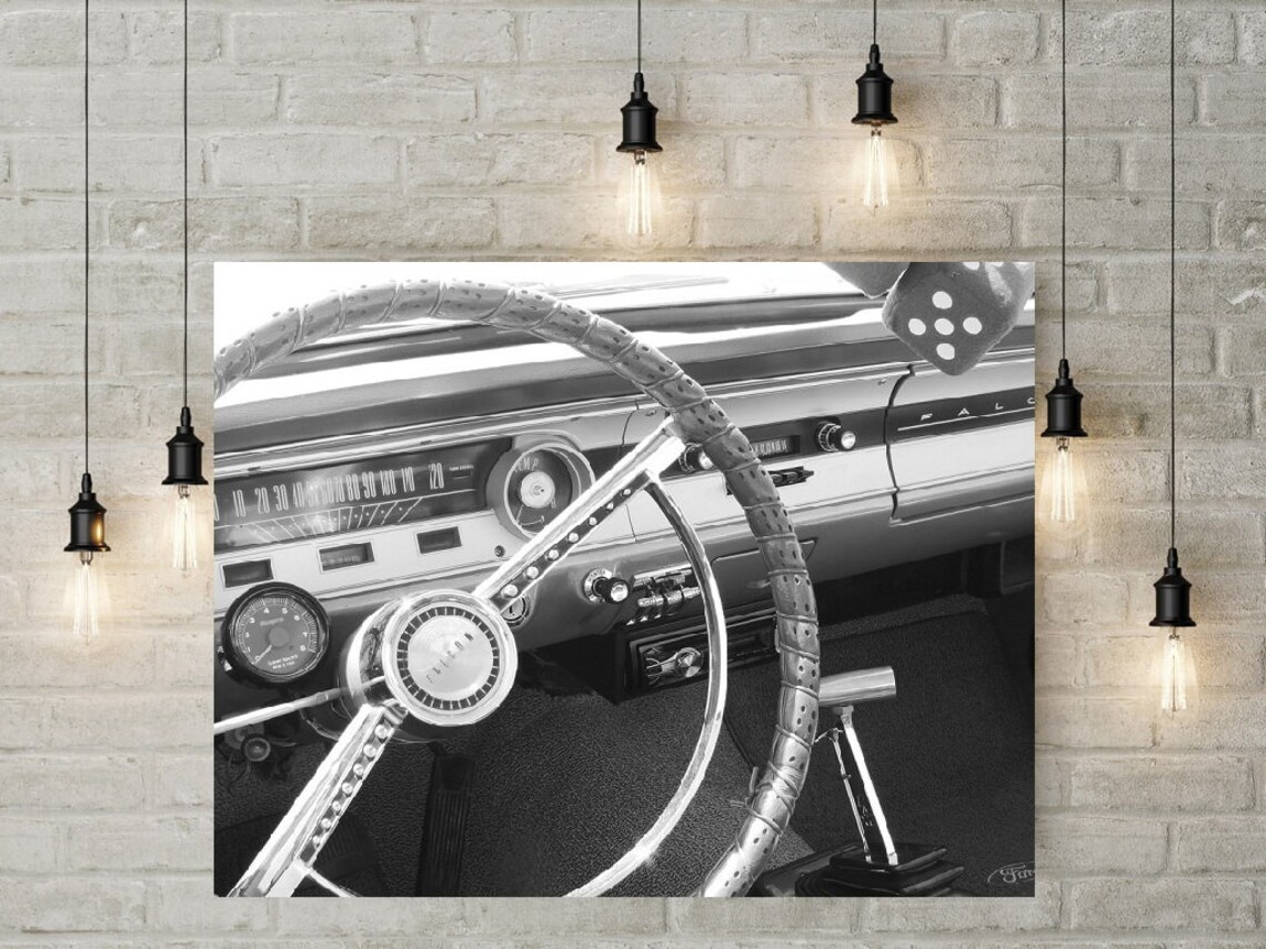 Car Photography Classic Car Black and White Car Art Car - Etsy