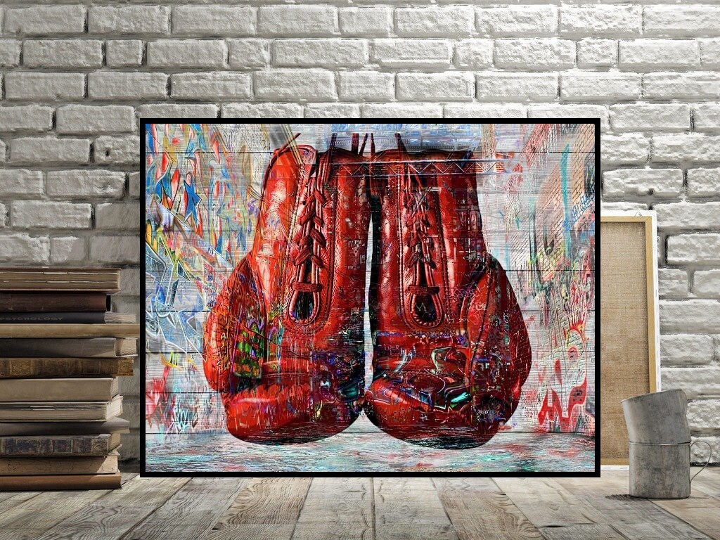 Supreme X Everlast Boxing Gloves Red - Canvas Art