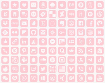 Pink Youtube Icon Etsy Pink Youtube Icon Etsy