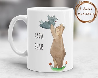 Papa Bear Coffee Mug, Papa Bear Mug, Dad Mug, Father's Day Mug, Gift for Dad Mug, Gift Coffee Mug, Greatest Father Mug, Dad Birthday Mug